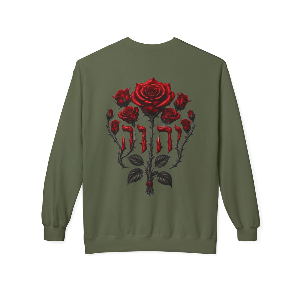 The Red Bouquet II From Koncrete — (Disclosure-Mock up generated with AI)