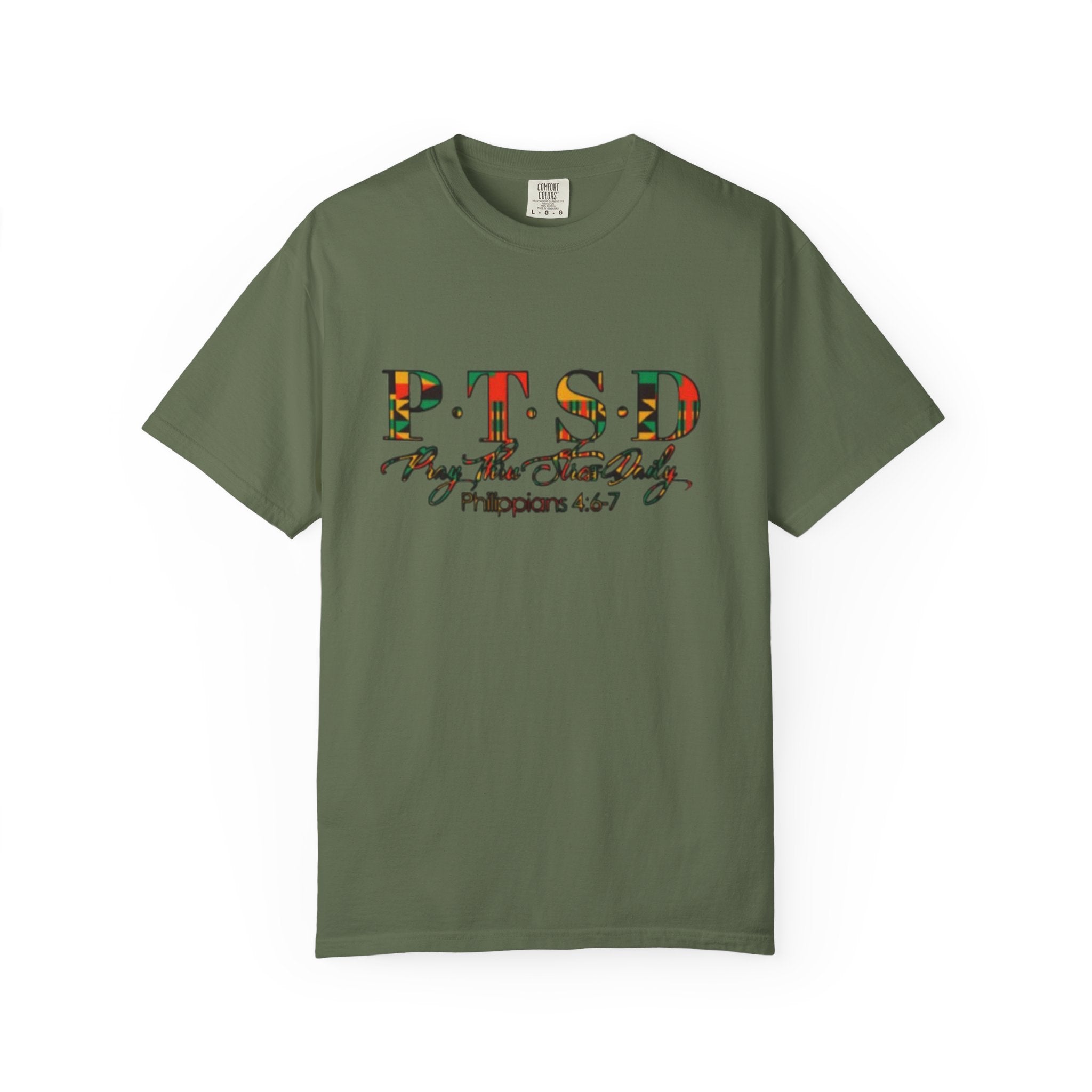 PTSD Ancestry Series  – Philippians 4:6-7 Inspirational Tee