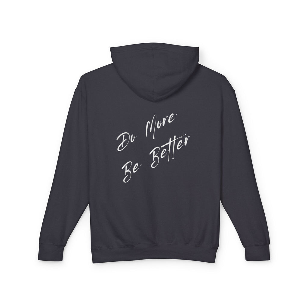 Make A Statement  — 'Do More Be Better' Minimal Script Back Print