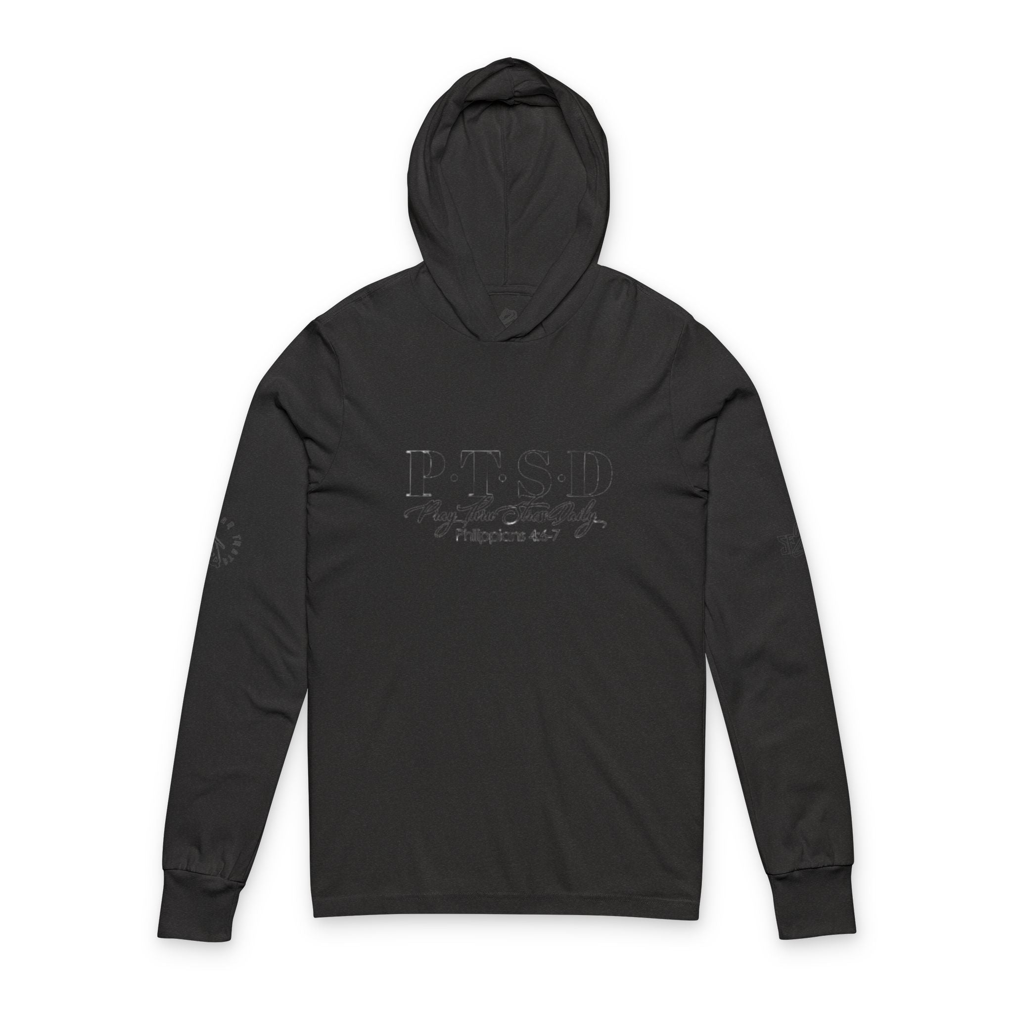 Unisex Hooded Long Sleeve Tee