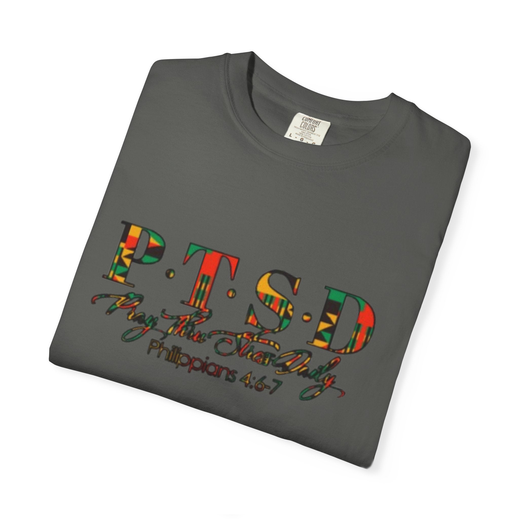 PTSD Ancestry Series  – Philippians 4:6-7 Inspirational Tee