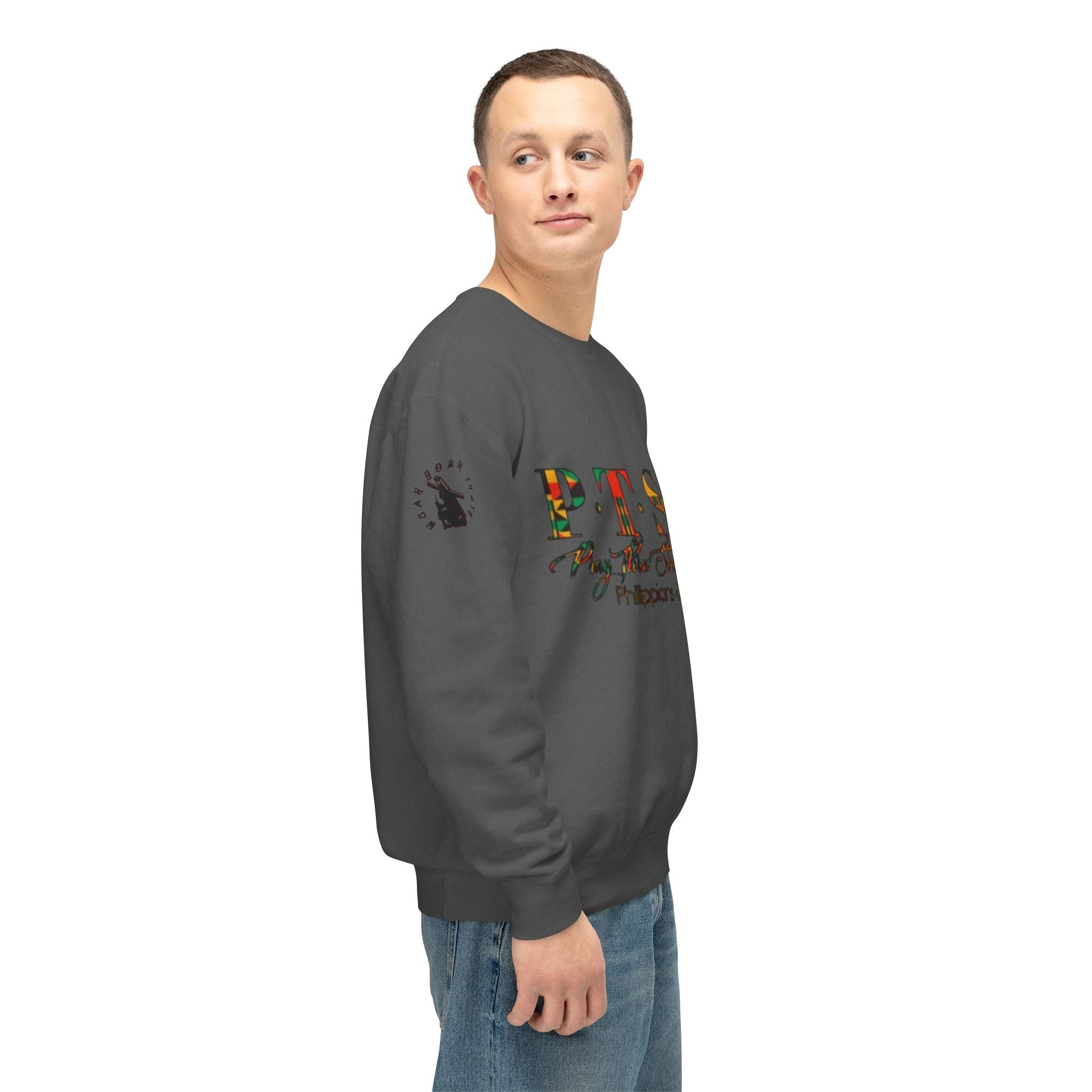 PTSD  Ancestry Series  – Inspirational Faith-Based Crewneck