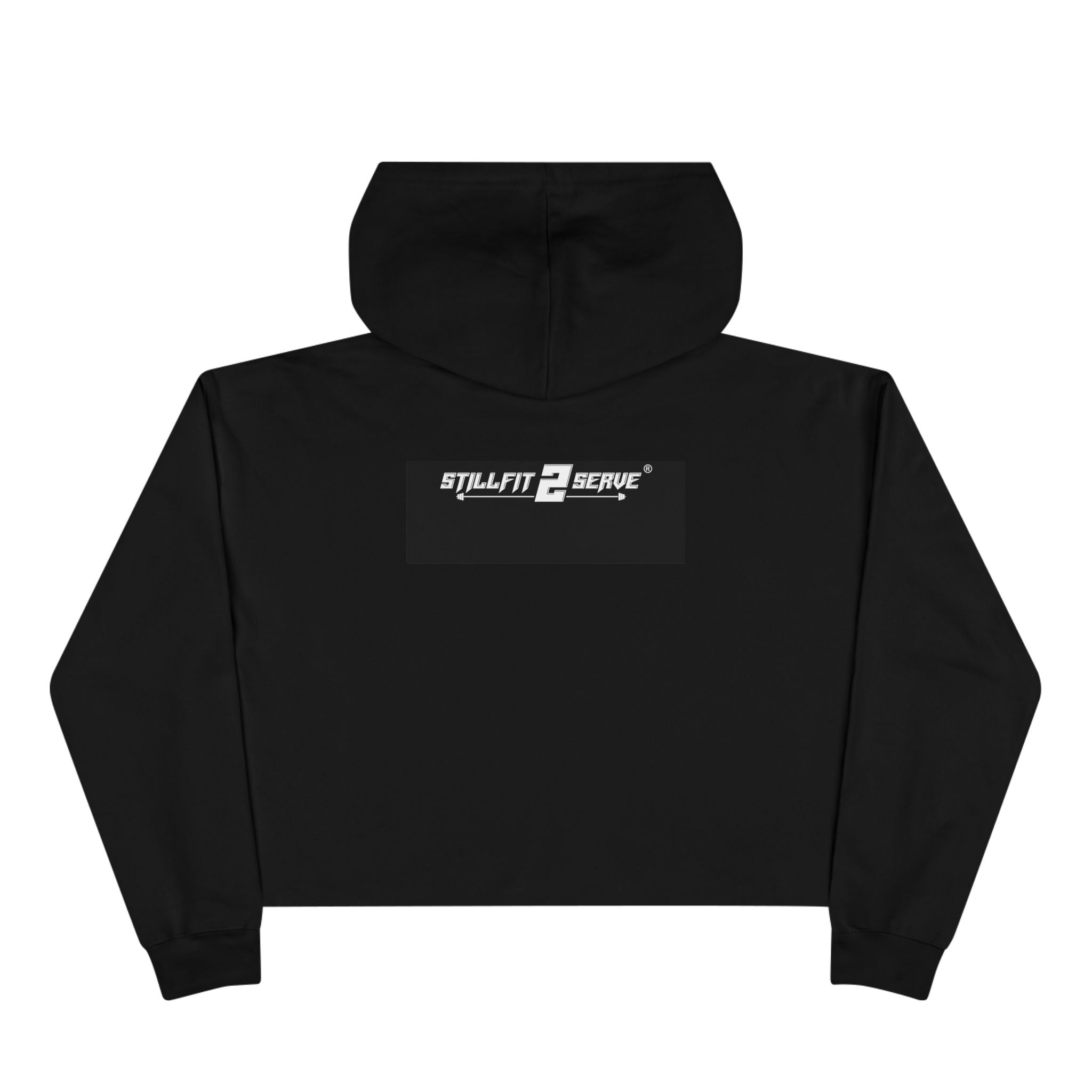 Do More Be Better Crop Hoodie | Motivational Script Graphic