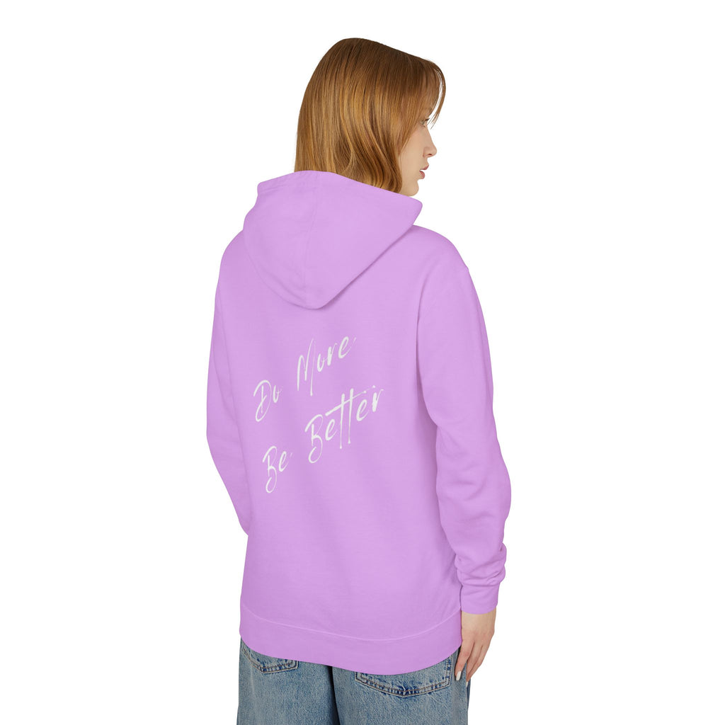 Make A Statement  — 'Do More Be Better' Minimal Script Back Print