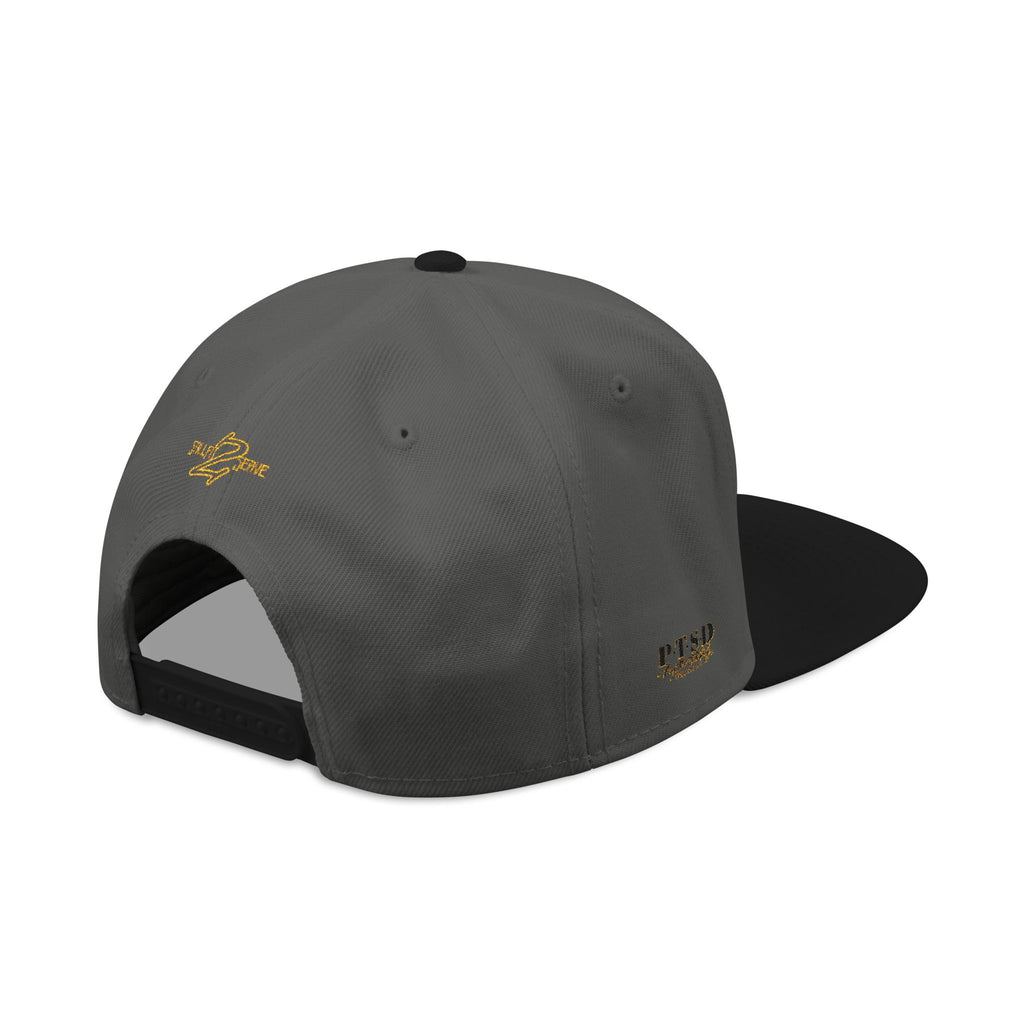 Gold Burden Bearer Snapback Hat - Embroidered Streetwear Cap
