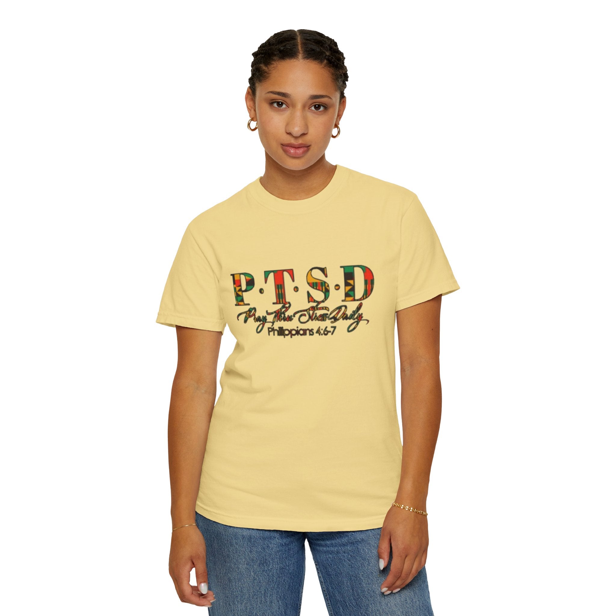 PTSD Ancestry Series  – Philippians 4:6-7 Inspirational Tee