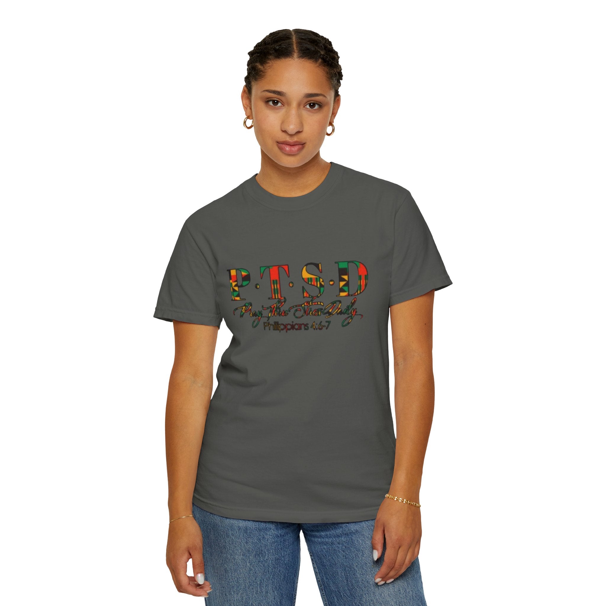 PTSD Ancestry Series  – Philippians 4:6-7 Inspirational Tee