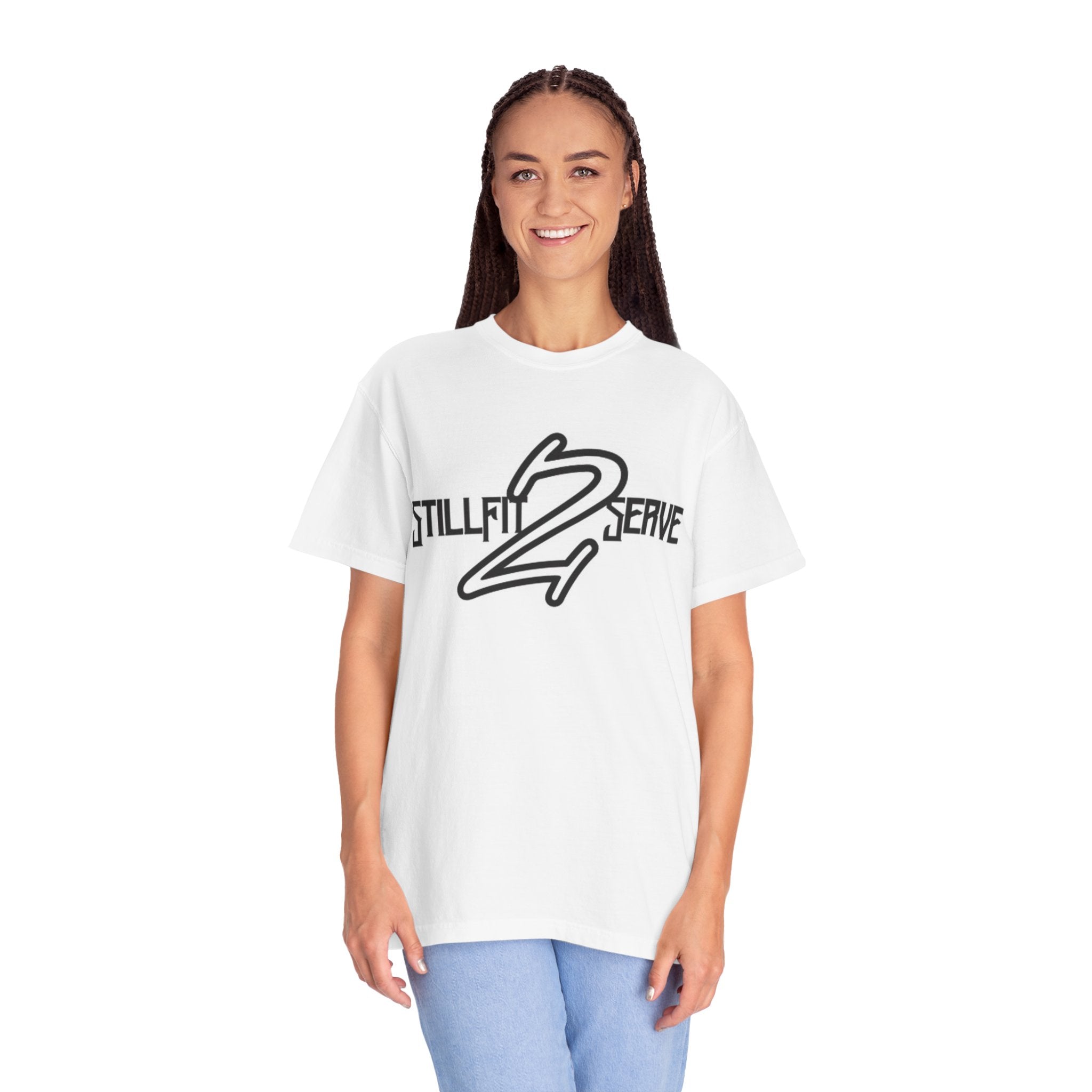 Still I Serve 2 T-Shirt | Vintage Script Logo, Back Sailor Graphic