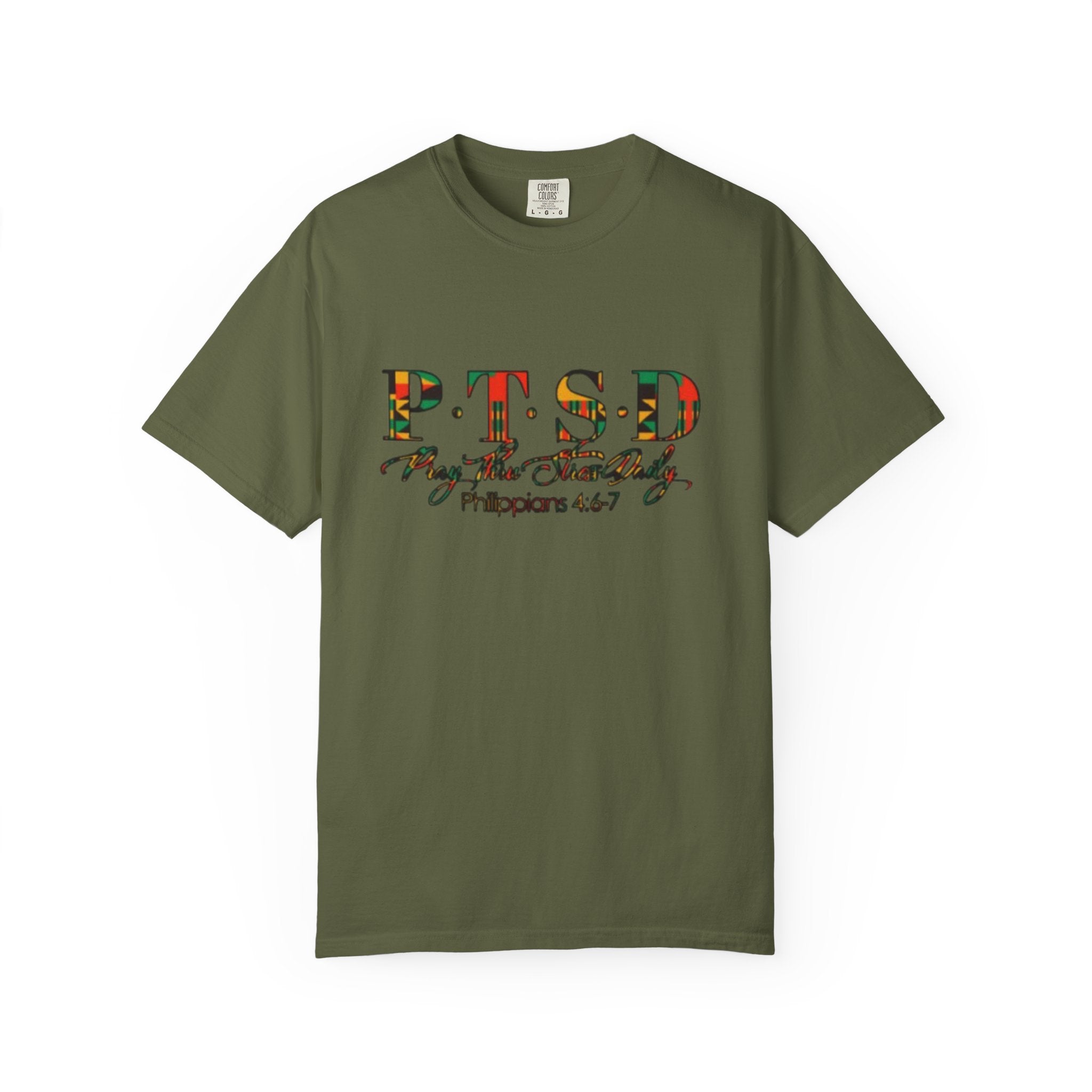 PTSD Ancestry Series  – Philippians 4:6-7 Inspirational Tee