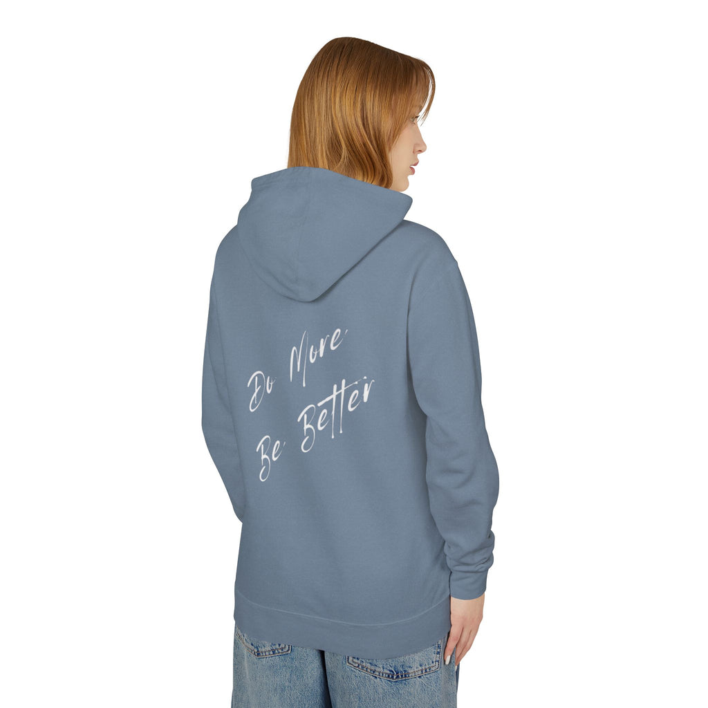 Make A Statement  — 'Do More Be Better' Minimal Script Back Print