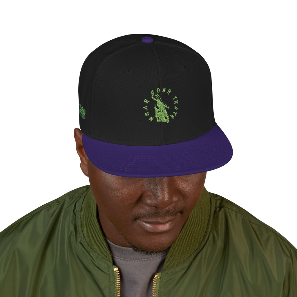 Burden Bearer  Green Light Snapback Hat
