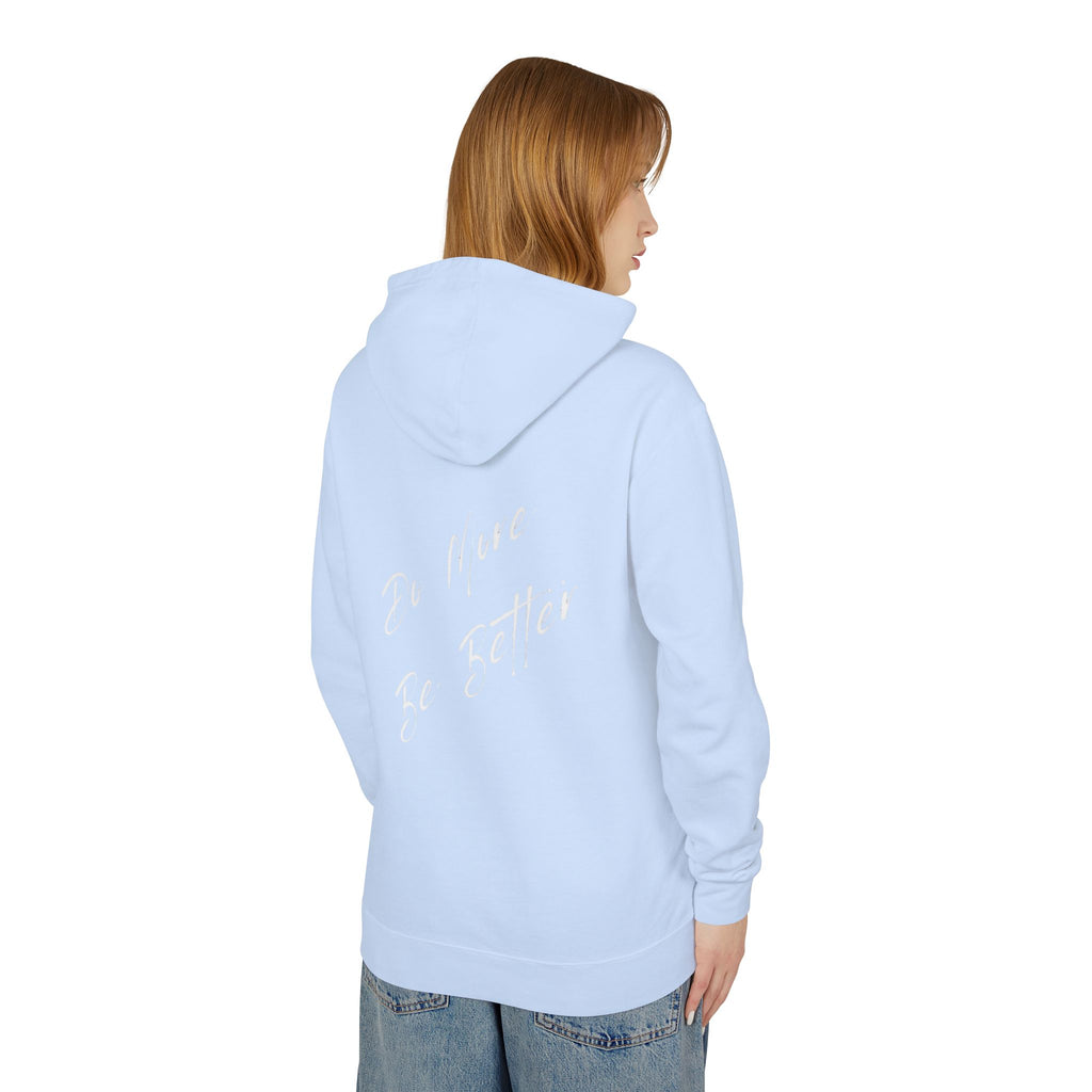 Make A Statement  — 'Do More Be Better' Minimal Script Back Print