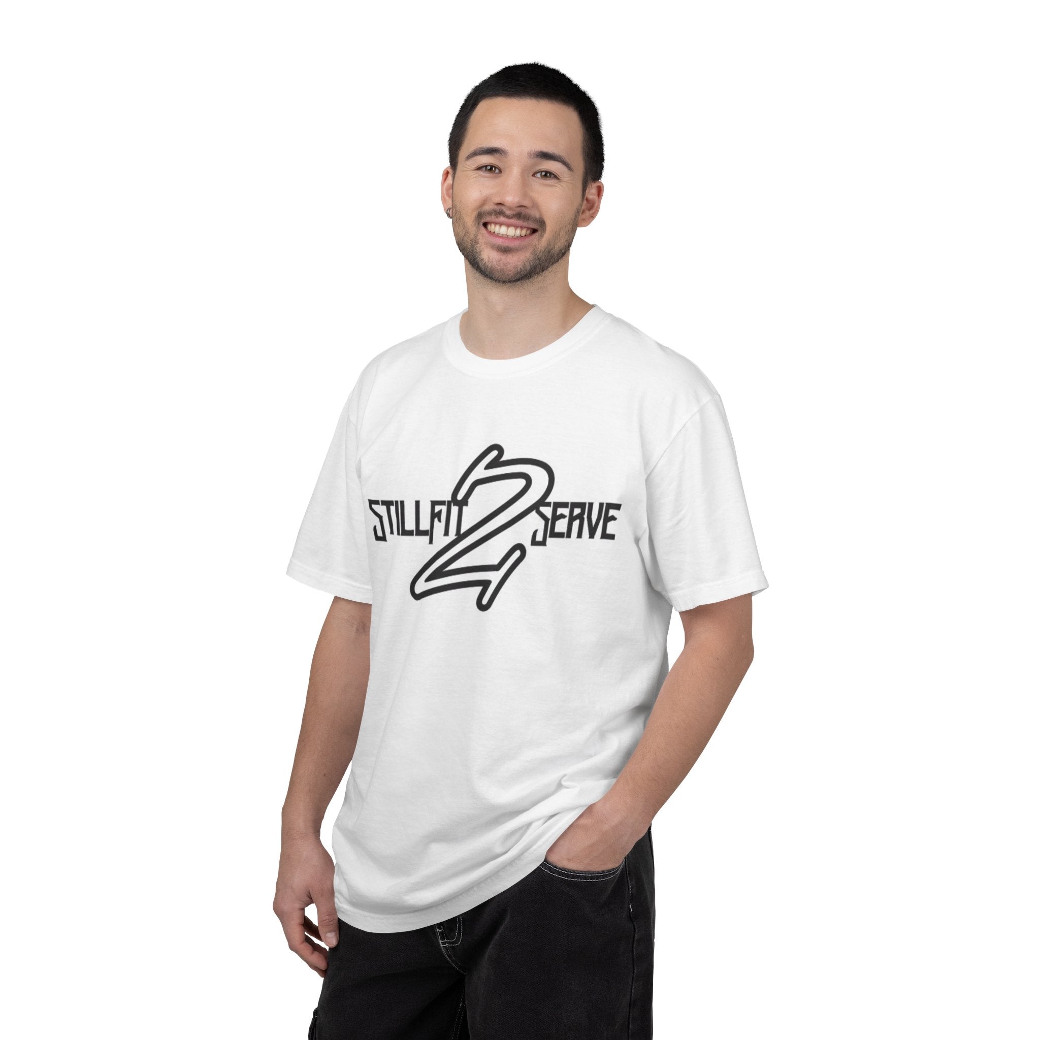 Still I Serve 2 T-Shirt | Vintage Script Logo, Back Sailor Graphic