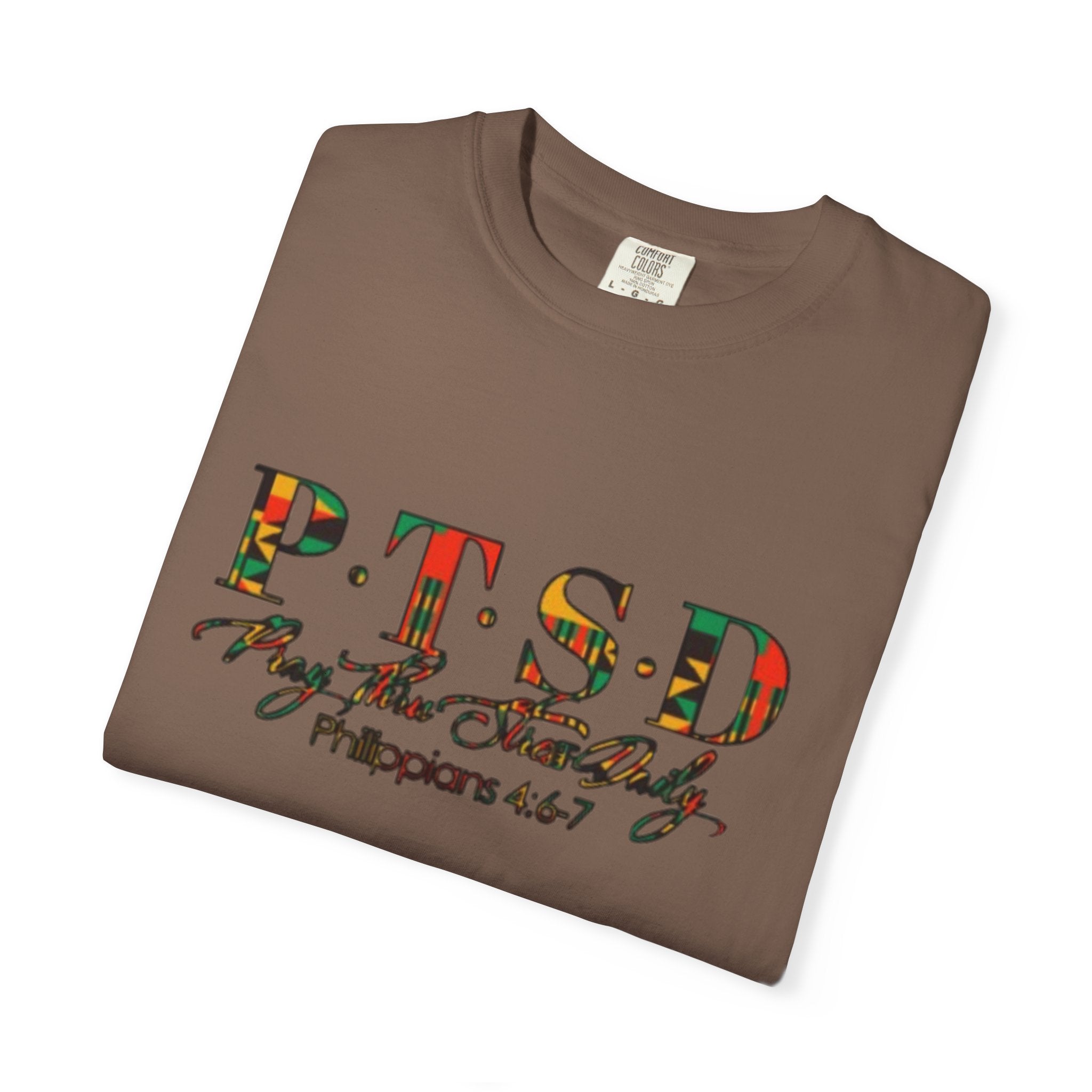 PTSD Ancestry Series  – Philippians 4:6-7 Inspirational Tee