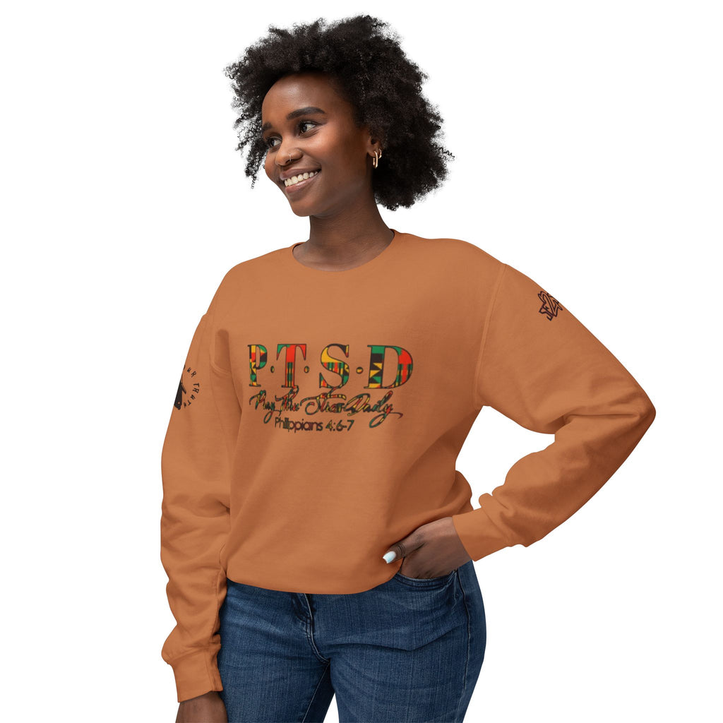 PTSD  Ancestry Series  – Inspirational Faith-Based Crewneck