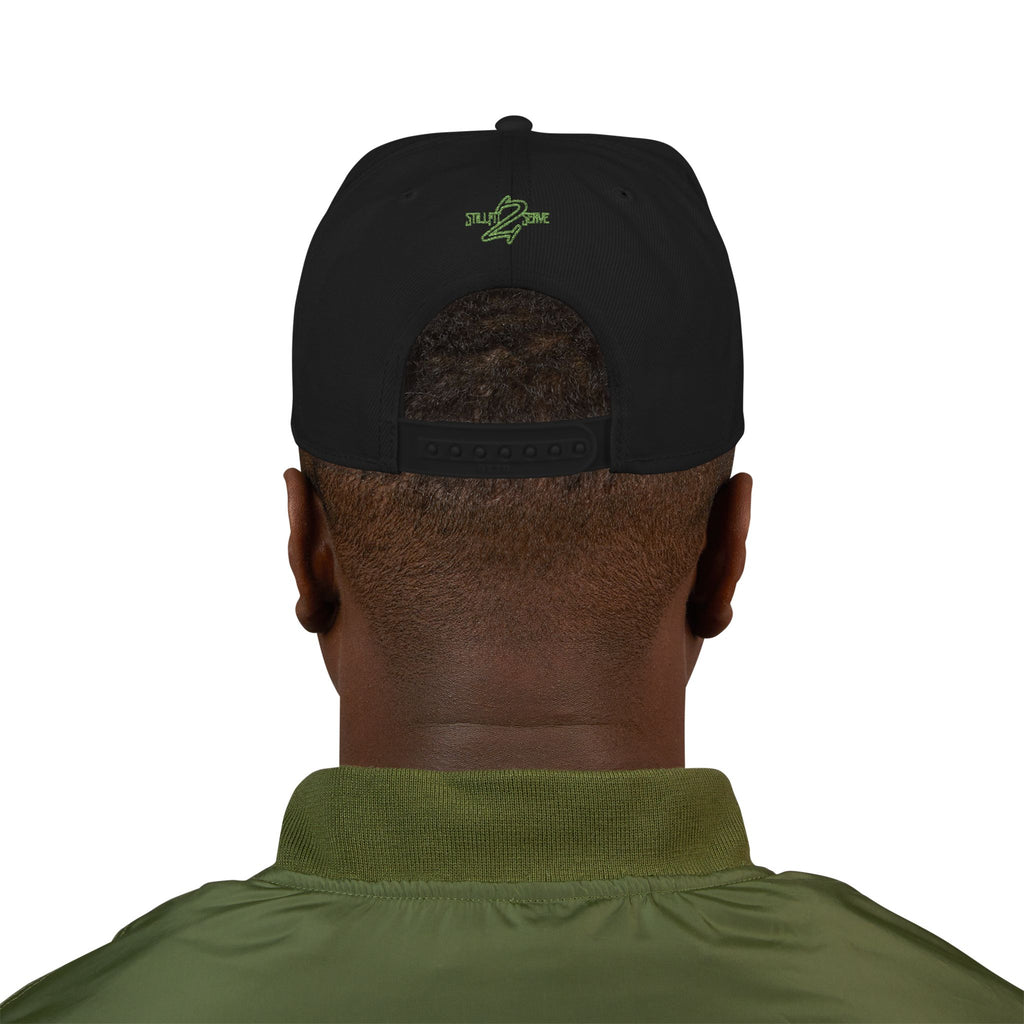 Burden Bearer  Green Light Snapback Hat