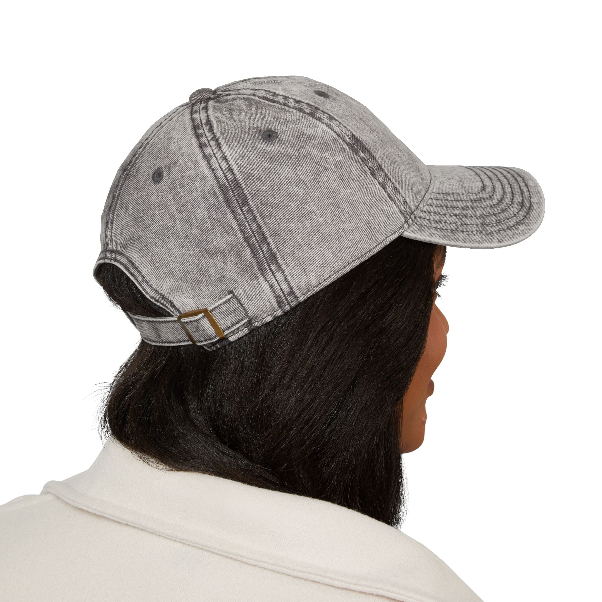 Vintage Embroidered Cap — Retro Burden Bearer