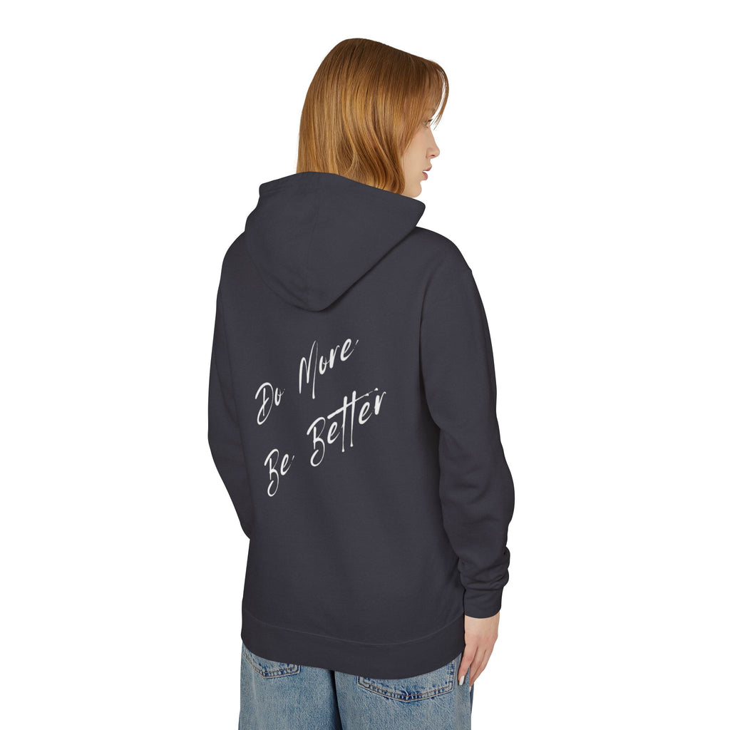 Make A Statement  — 'Do More Be Better' Minimal Script Back Print