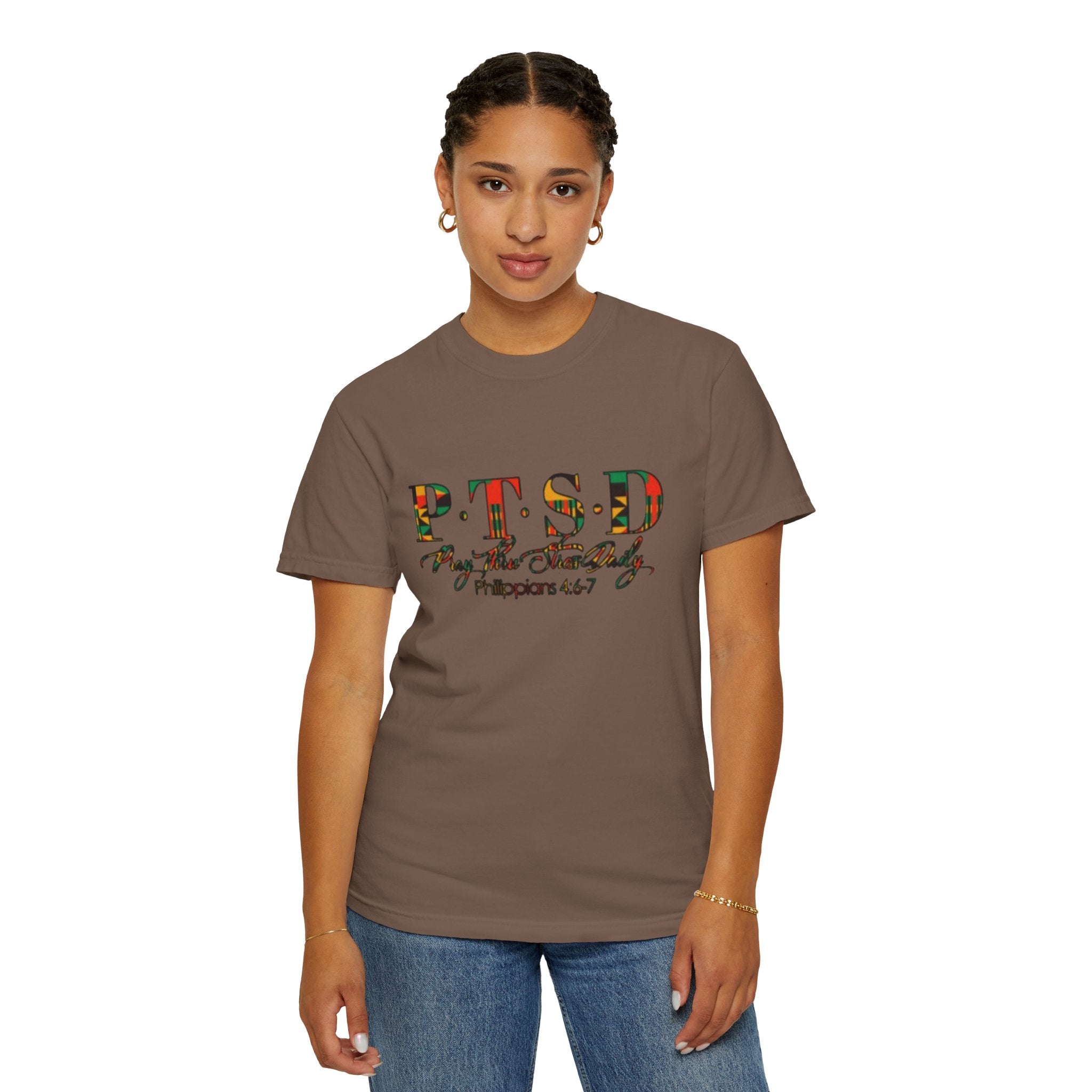 PTSD Ancestry Series  – Philippians 4:6-7 Inspirational Tee