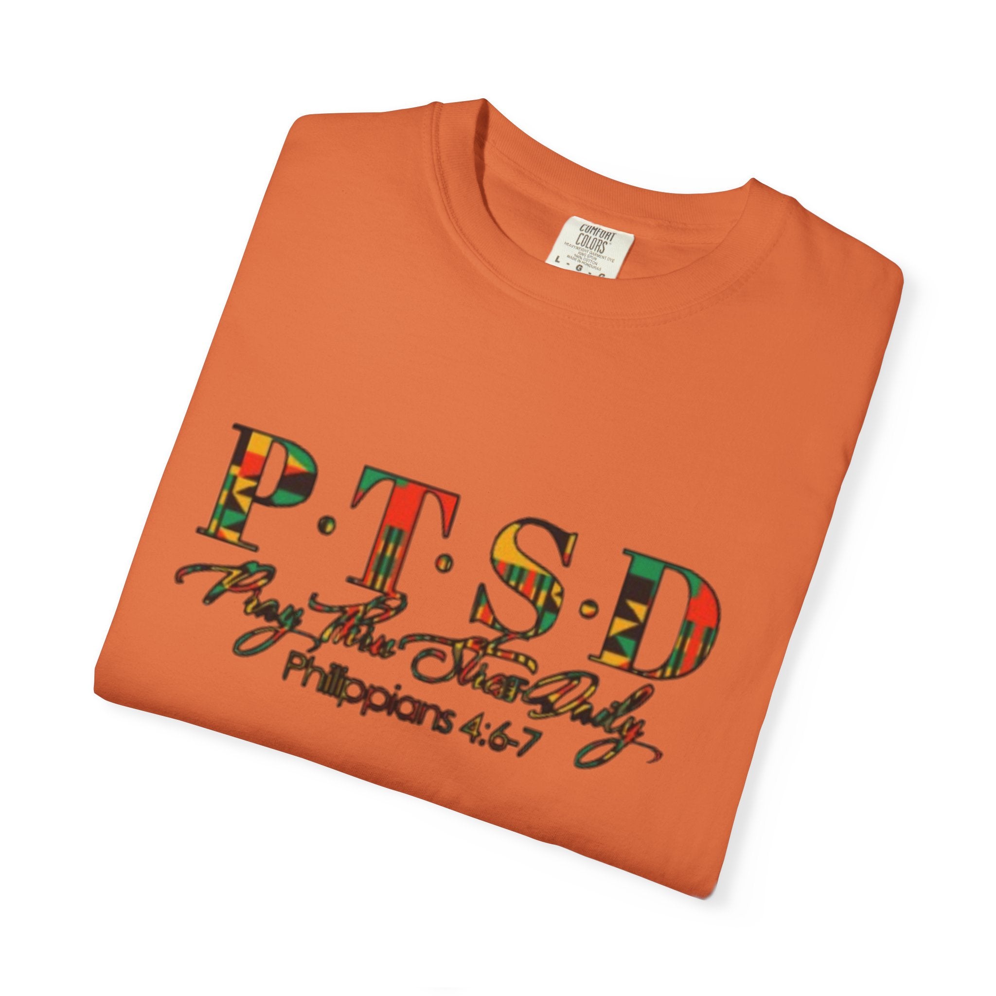 PTSD Ancestry Series  – Philippians 4:6-7 Inspirational Tee