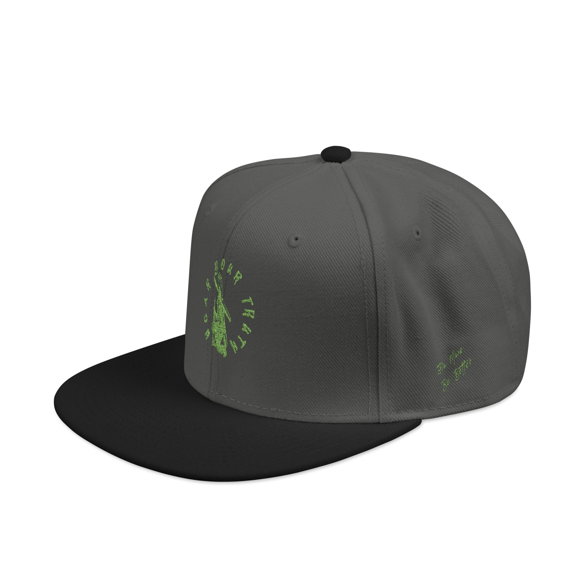 Burden Bearer  Green Light Snapback Hat