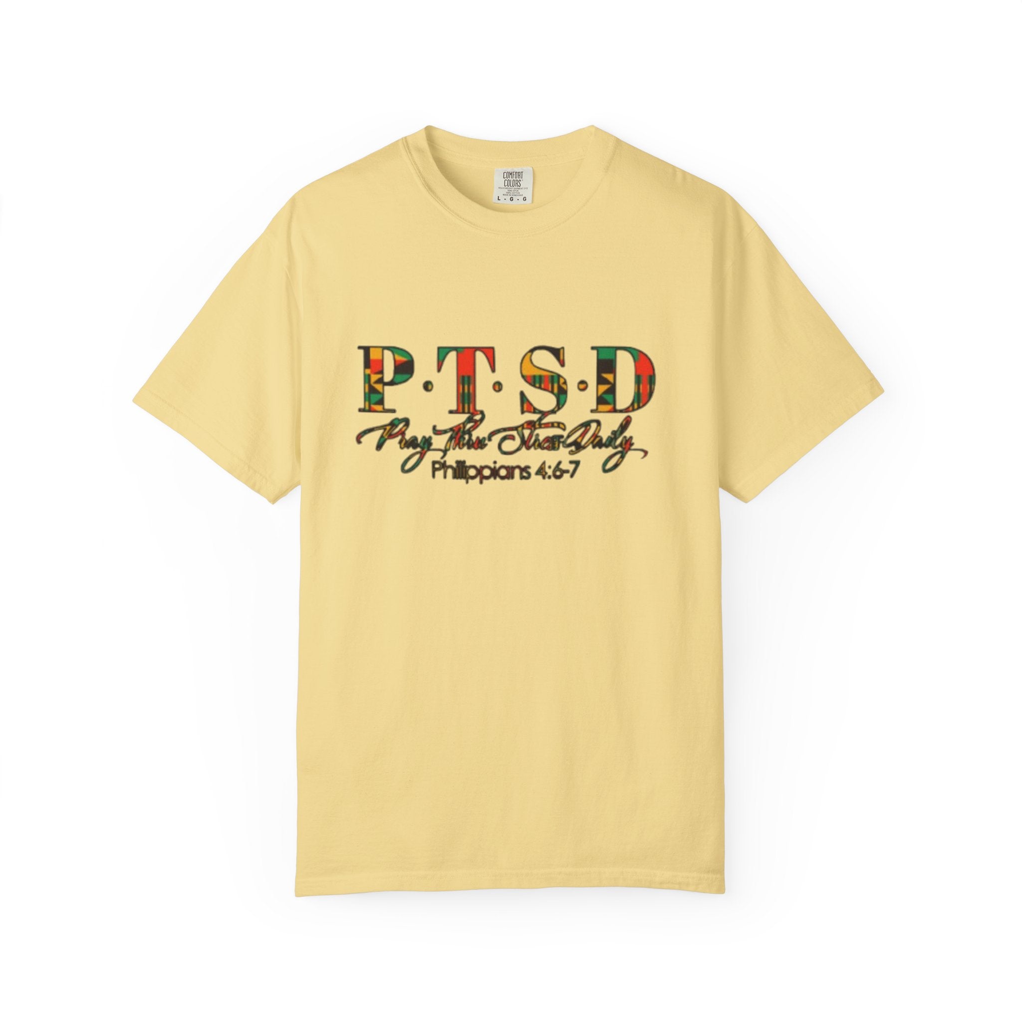 PTSD Ancestry Series  – Philippians 4:6-7 Inspirational Tee