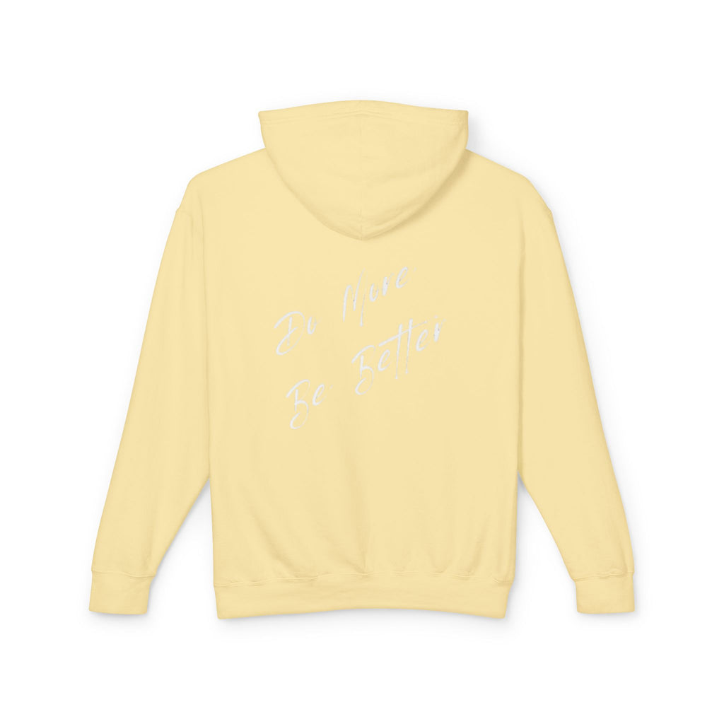 Make A Statement  — 'Do More Be Better' Minimal Script Back Print