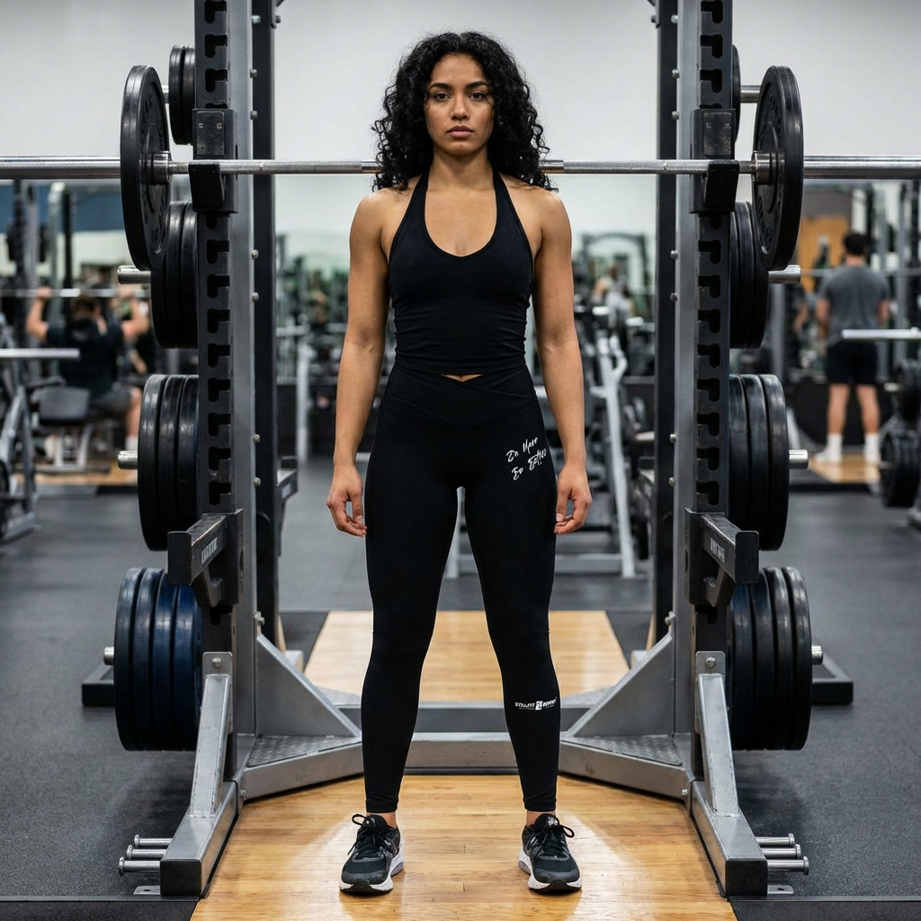 Black 'Do More, Be More' Luxe Leggings – High-Waist Women's Activewear