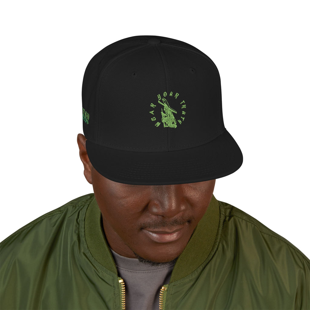 Burden Bearer  Green Light Snapback Hat
