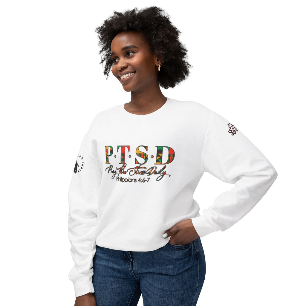 PTSD  Ancestry Series  – Inspirational Faith-Based Crewneck
