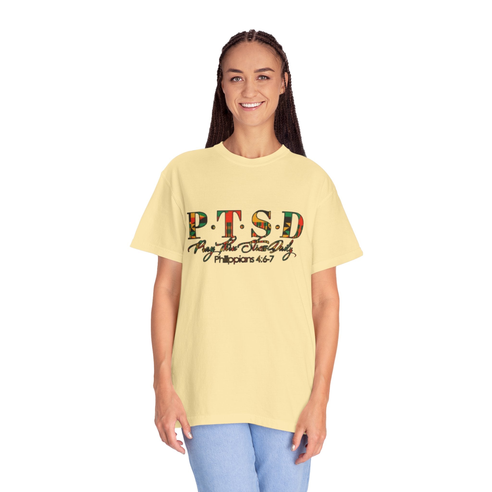 PTSD Ancestry Series  – Philippians 4:6-7 Inspirational Tee