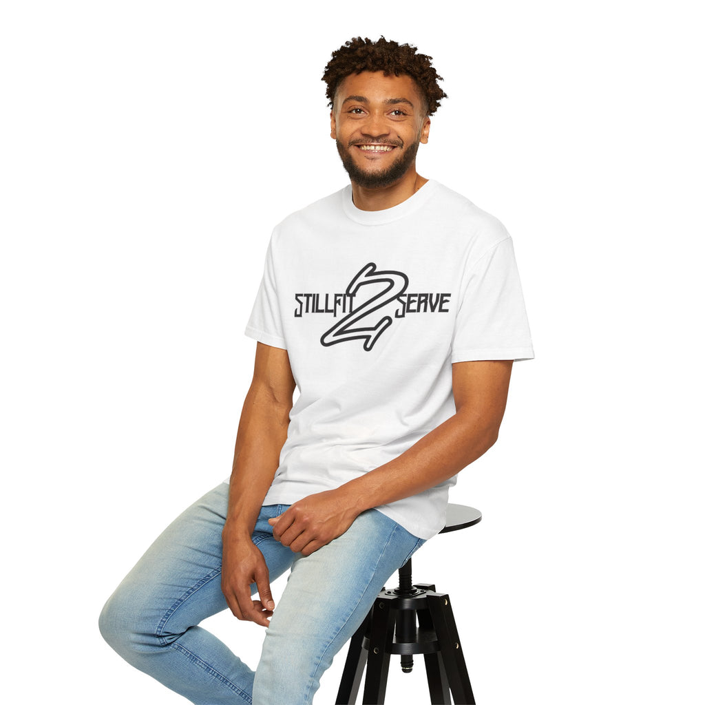 Still I Serve 2 T-Shirt | Vintage Script Logo, Back Sailor Graphic