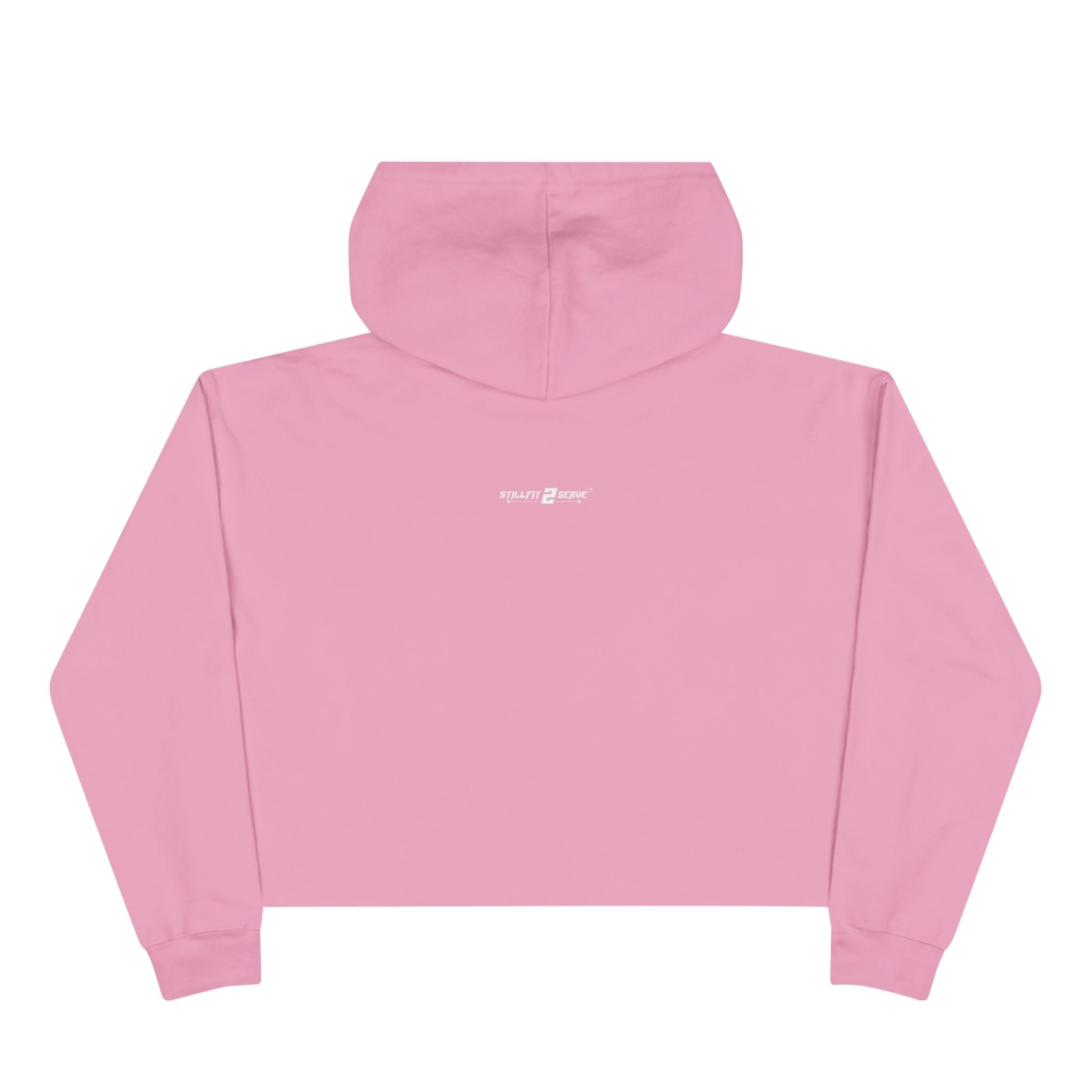 Do More Be Better Crop Hoodie | Motivational Script Graphic