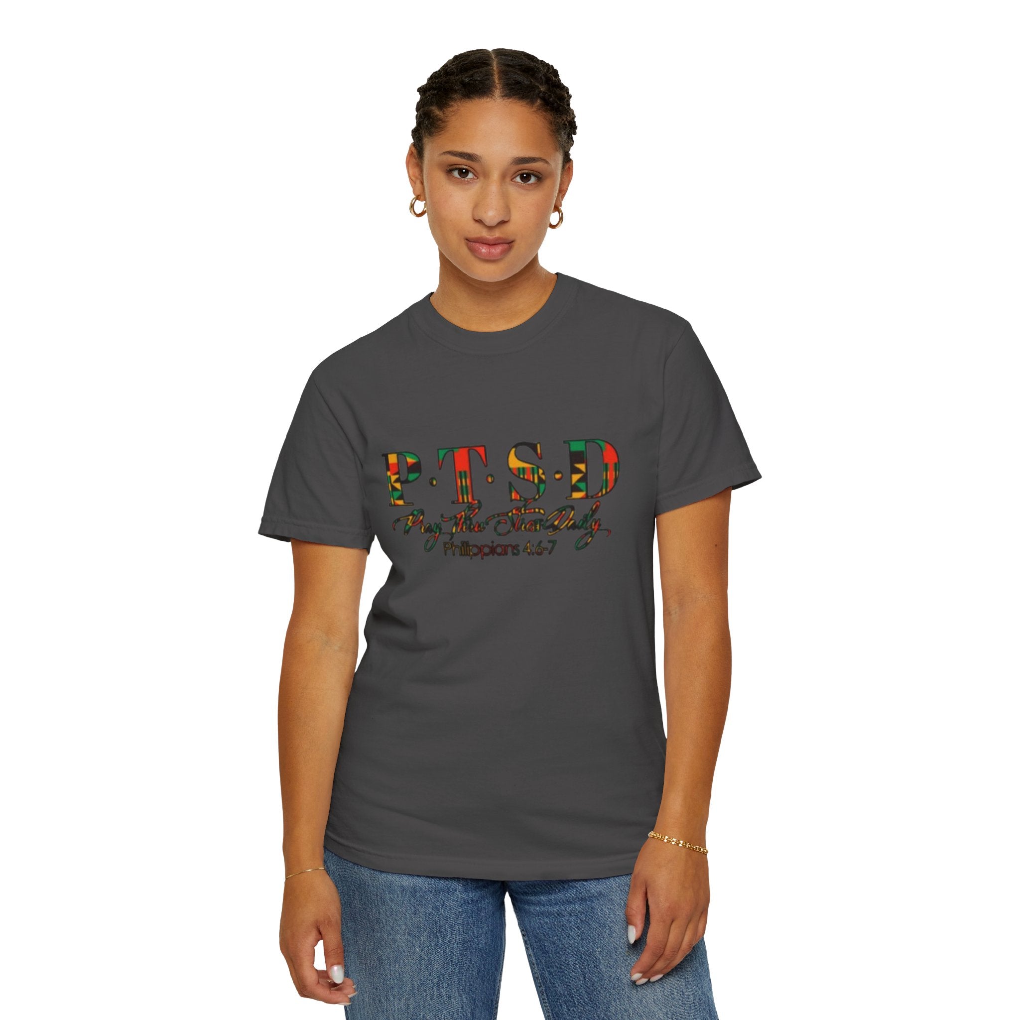 PTSD Ancestry Series  – Philippians 4:6-7 Inspirational Tee