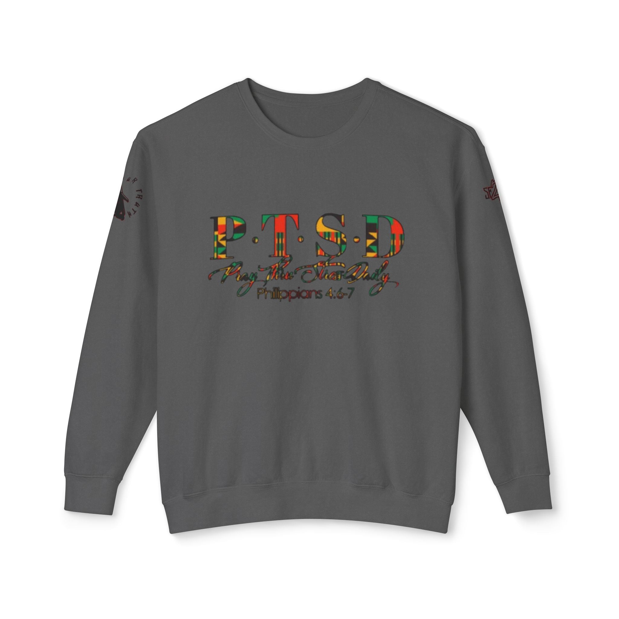 PTSD  Ancestry Series  – Inspirational Faith-Based Crewneck