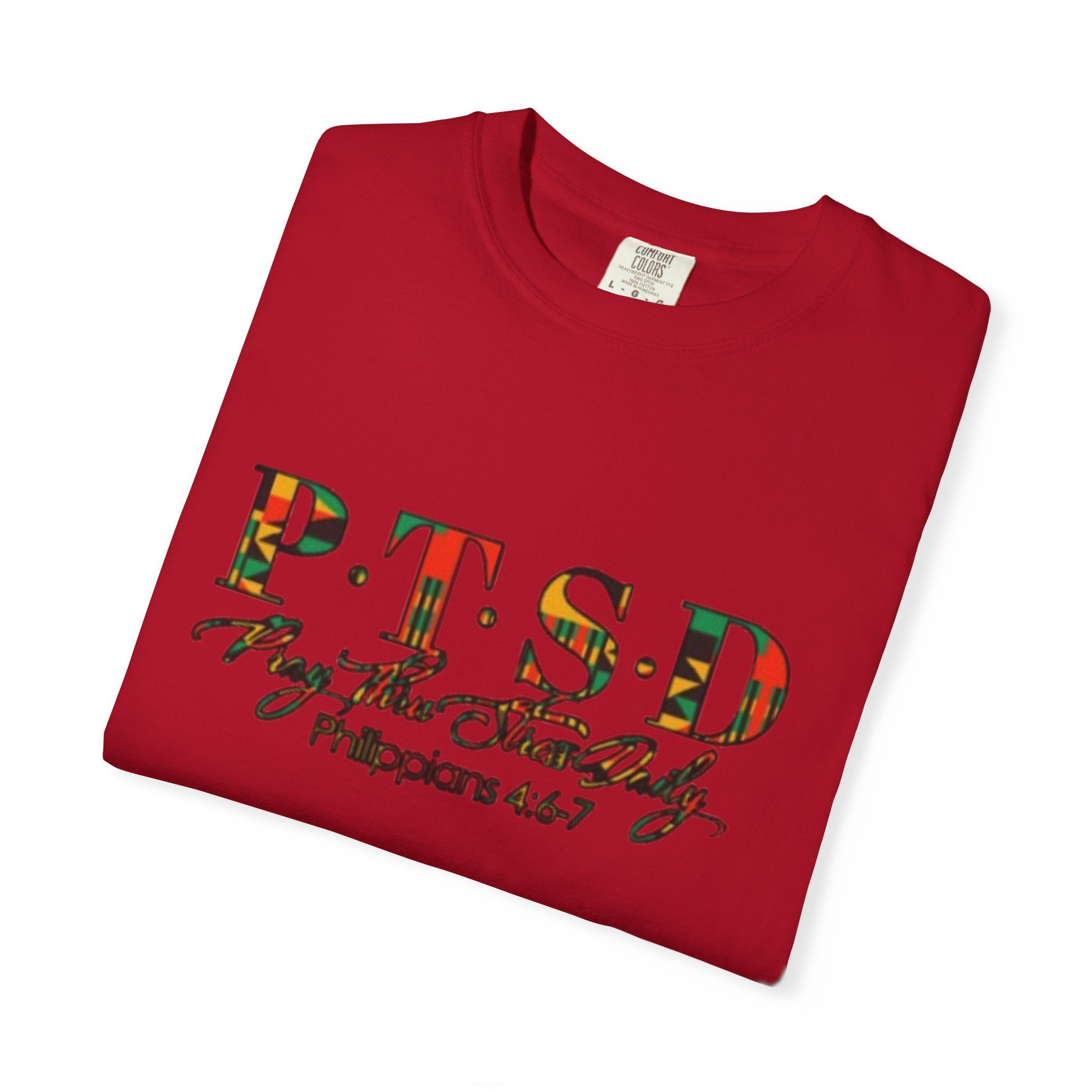 PTSD Ancestry Series  – Philippians 4:6-7 Inspirational Tee