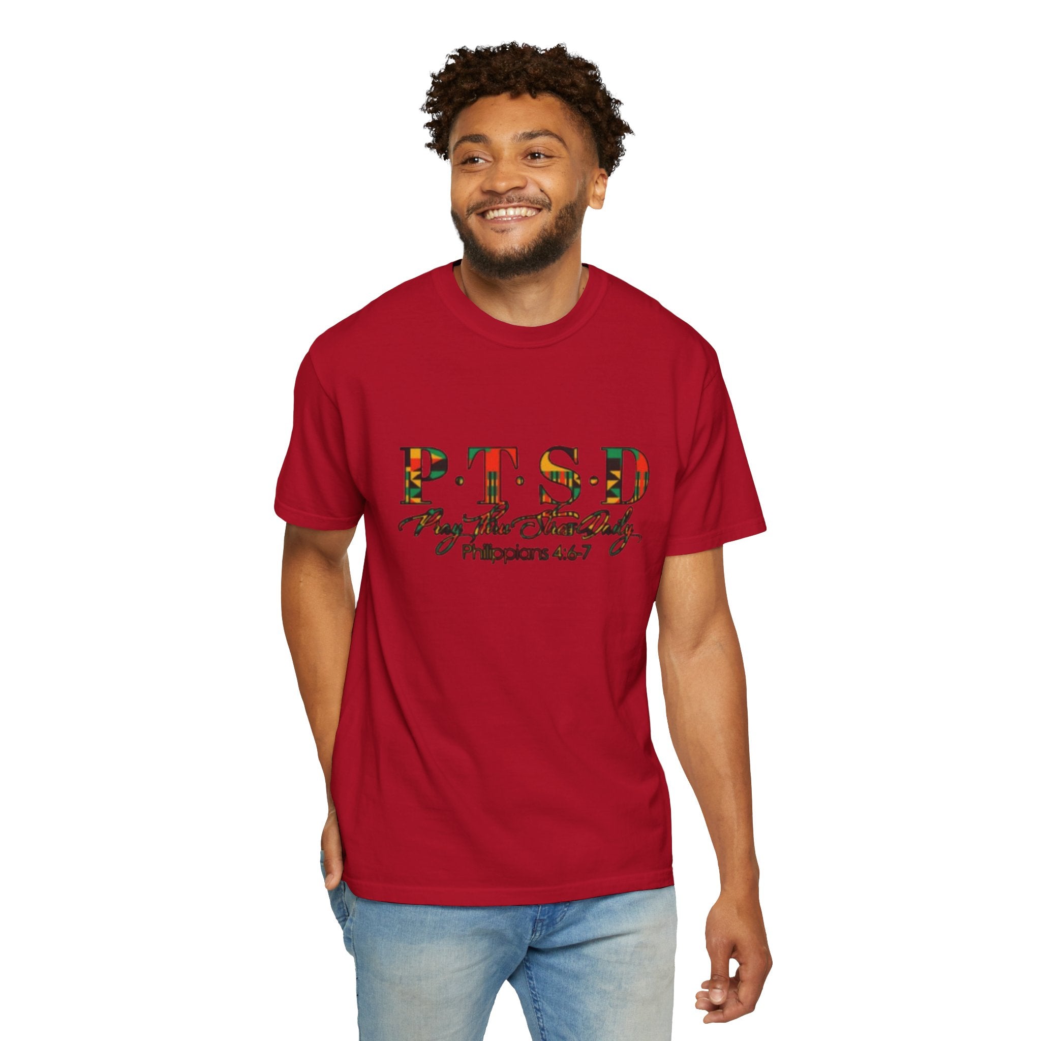 PTSD Ancestry Series  – Philippians 4:6-7 Inspirational Tee