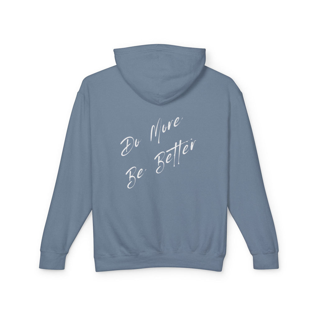 Make A Statement  — 'Do More Be Better' Minimal Script Back Print