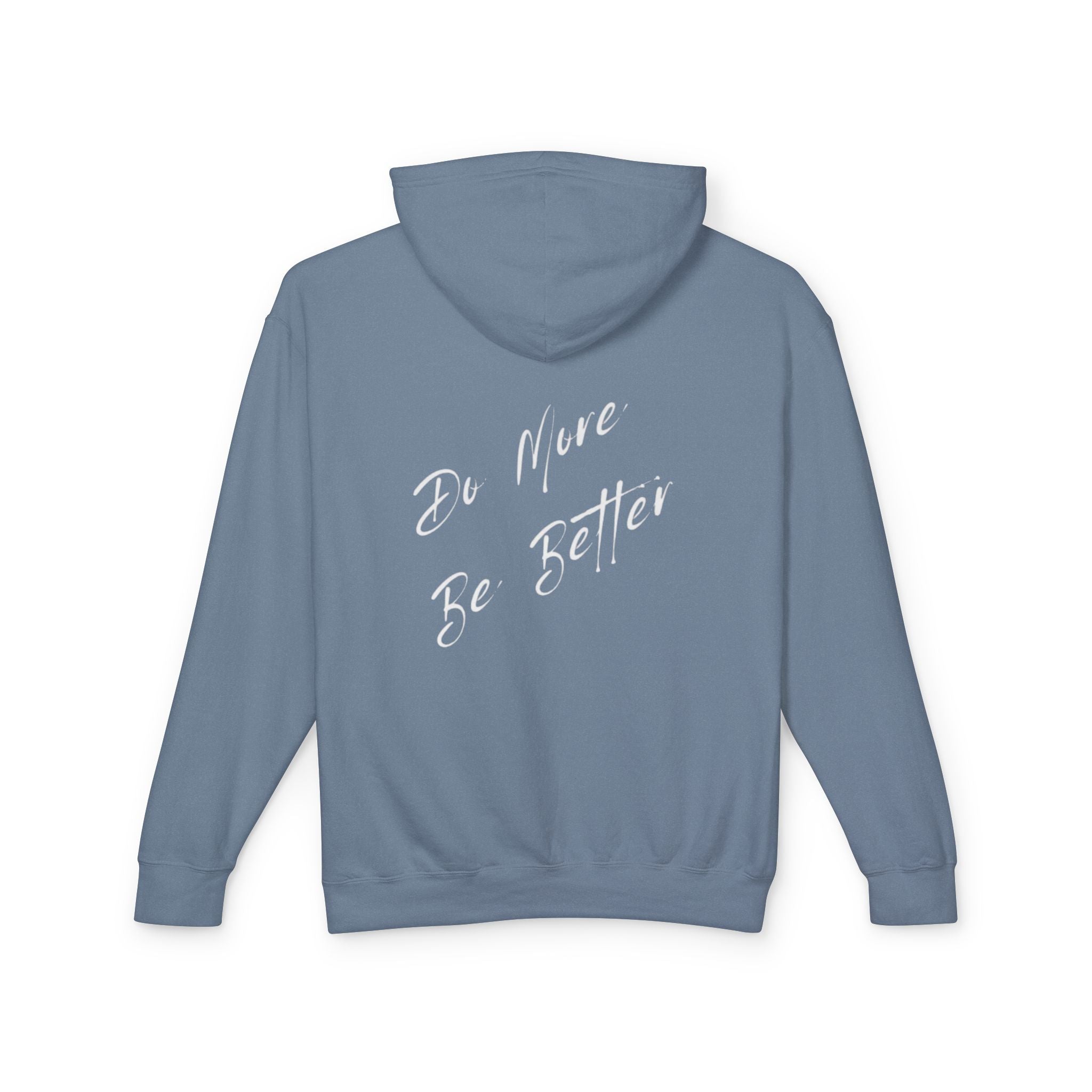 Make A Statement  — 'Do More Be Better' Minimal Script Back Print