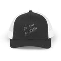 Trucker Cap — "Do More, Be Better" Embroidered Snapback