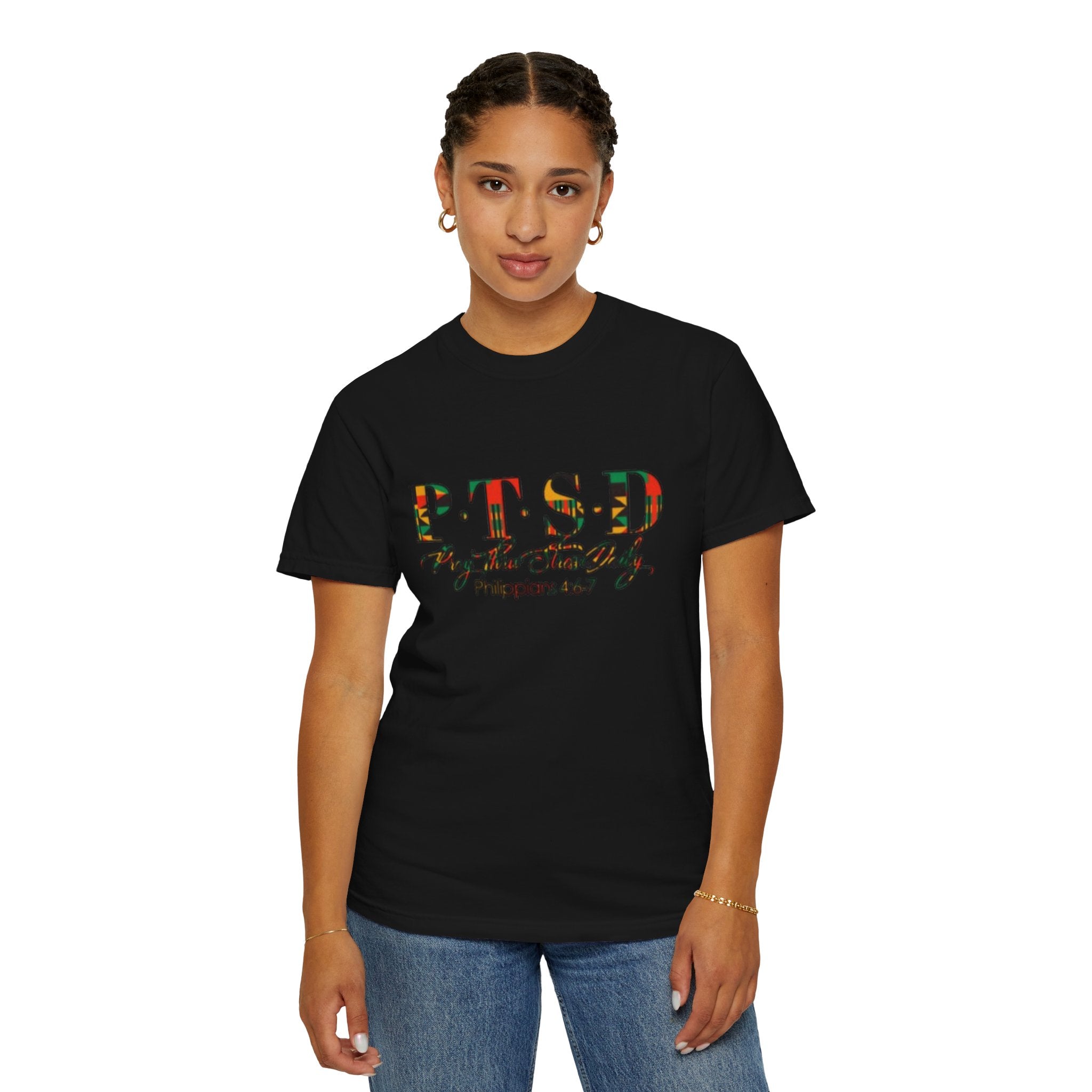 PTSD Ancestry Series  – Philippians 4:6-7 Inspirational Tee