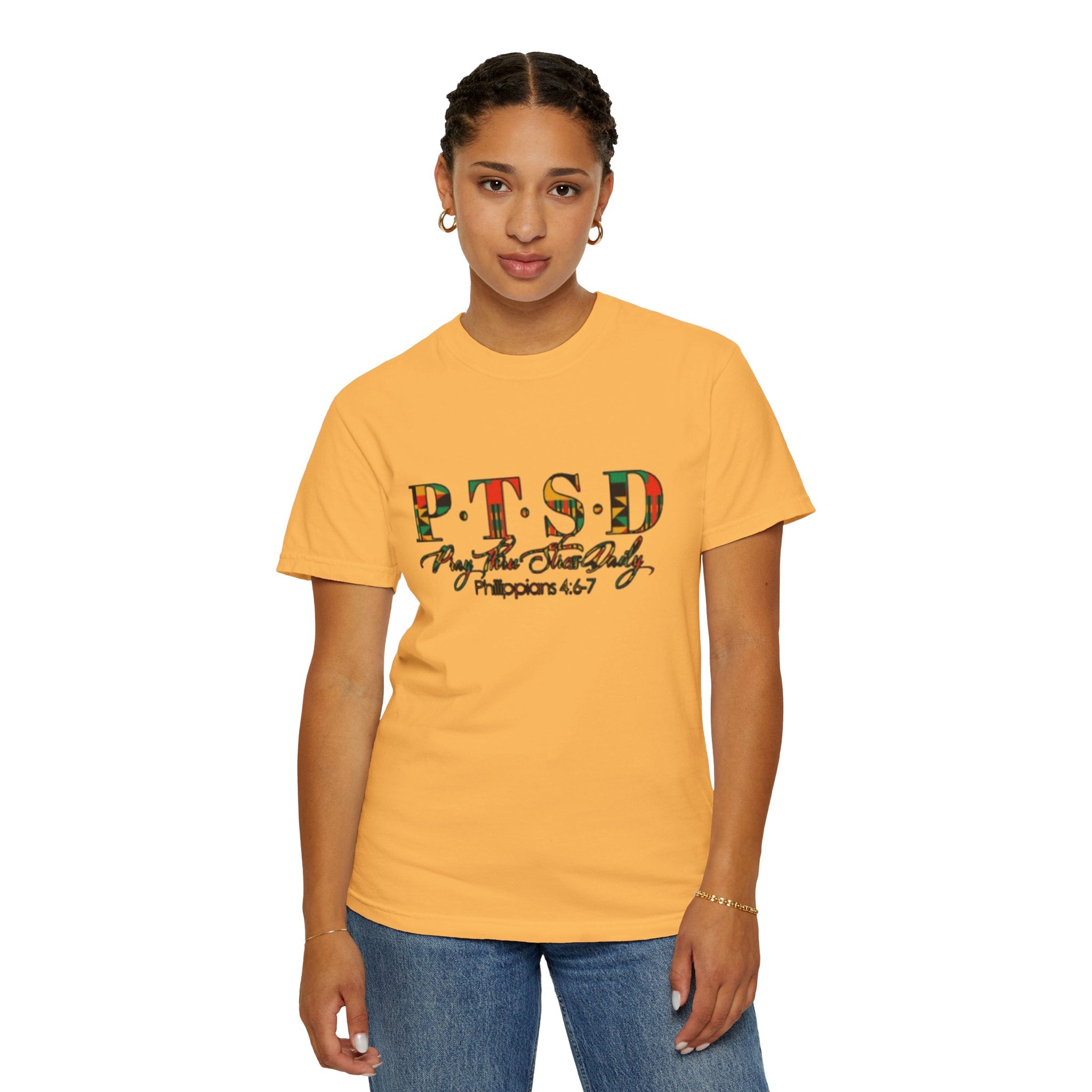 PTSD Ancestry Series  – Philippians 4:6-7 Inspirational Tee