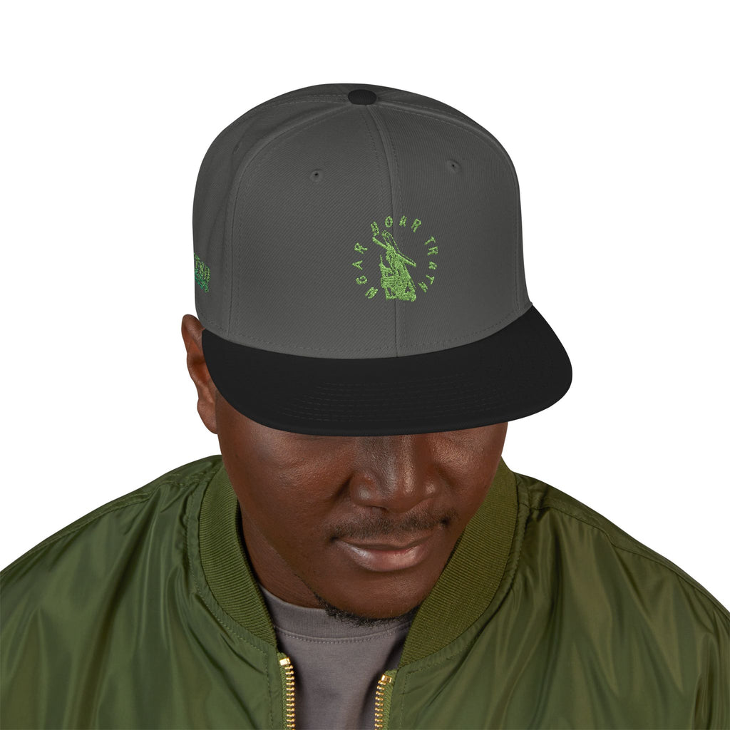 Burden Bearer  Green Light Snapback Hat