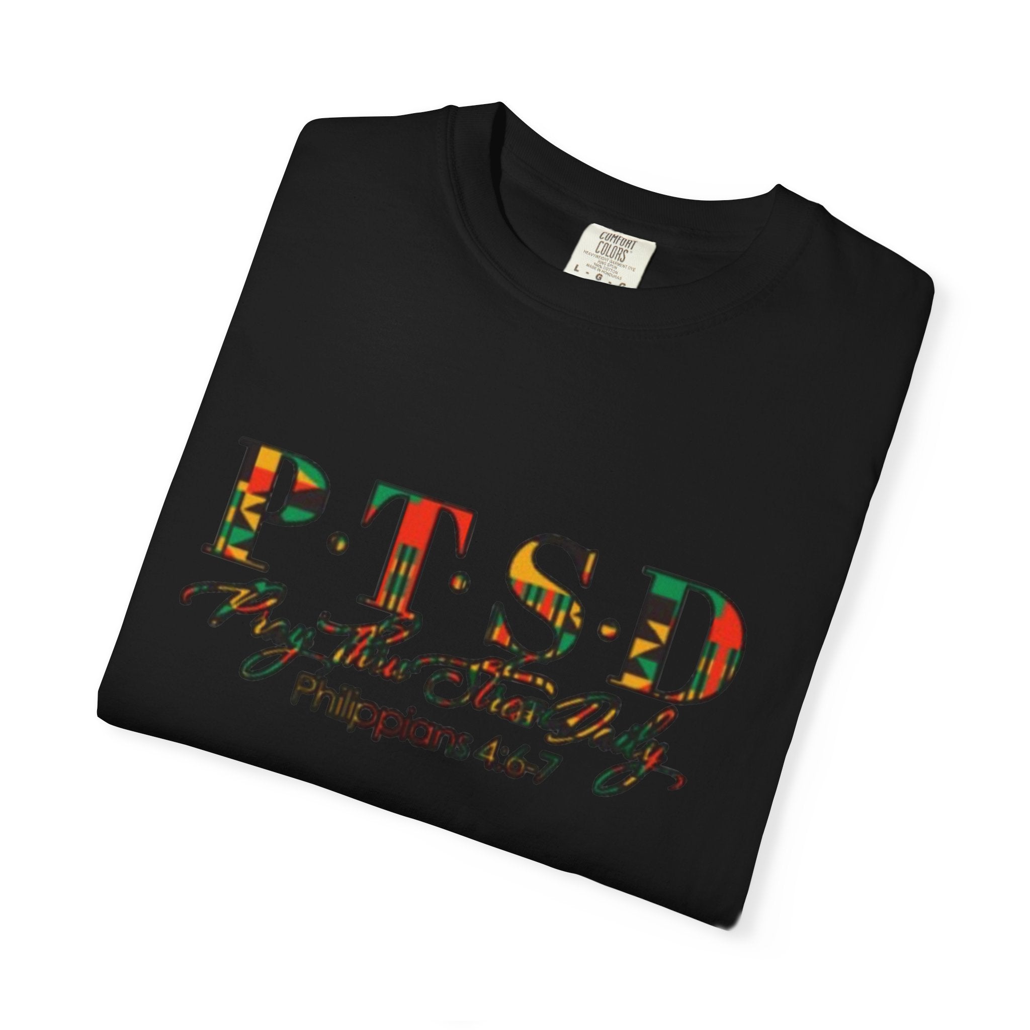 PTSD Ancestry Series  – Philippians 4:6-7 Inspirational Tee