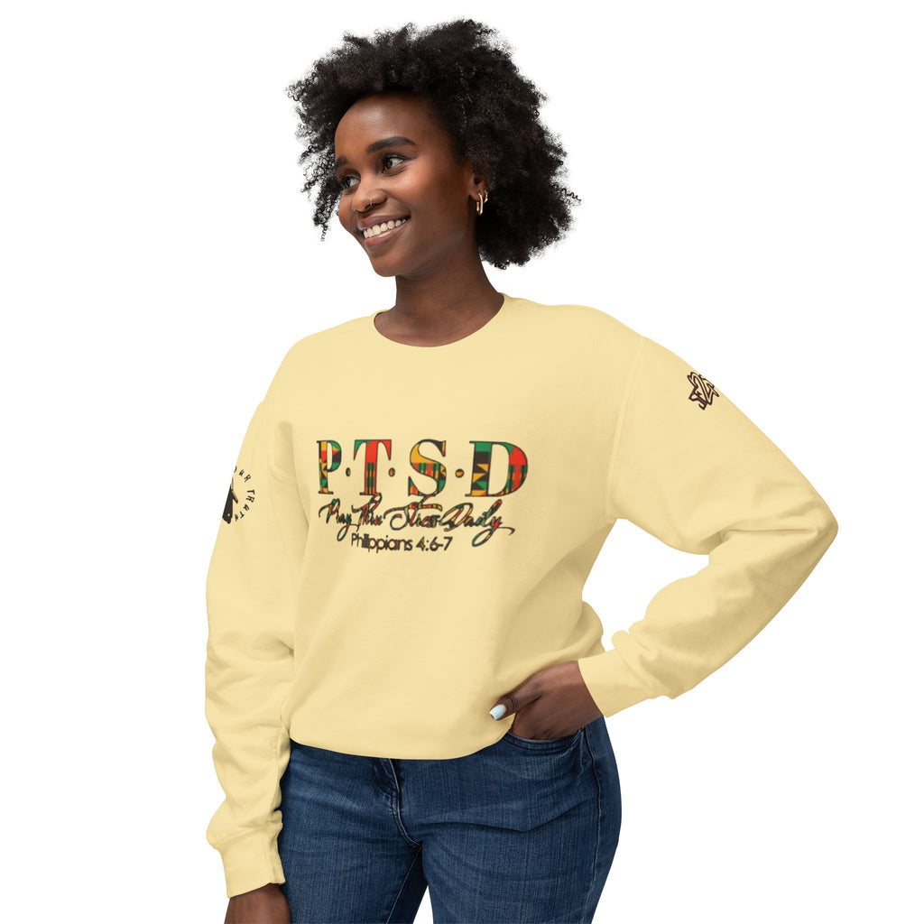 PTSD  Ancestry Series  – Inspirational Faith-Based Crewneck