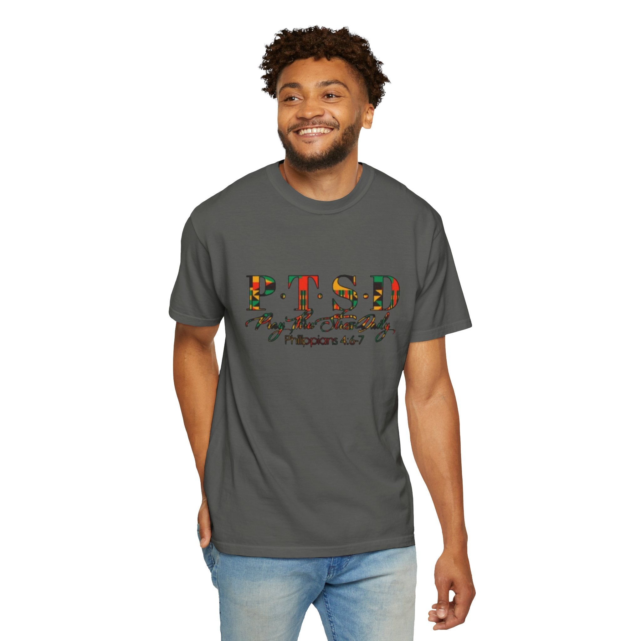 PTSD Ancestry Series  – Philippians 4:6-7 Inspirational Tee