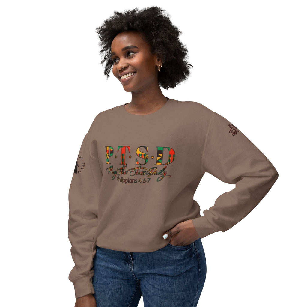 PTSD  Ancestry Series  – Inspirational Faith-Based Crewneck