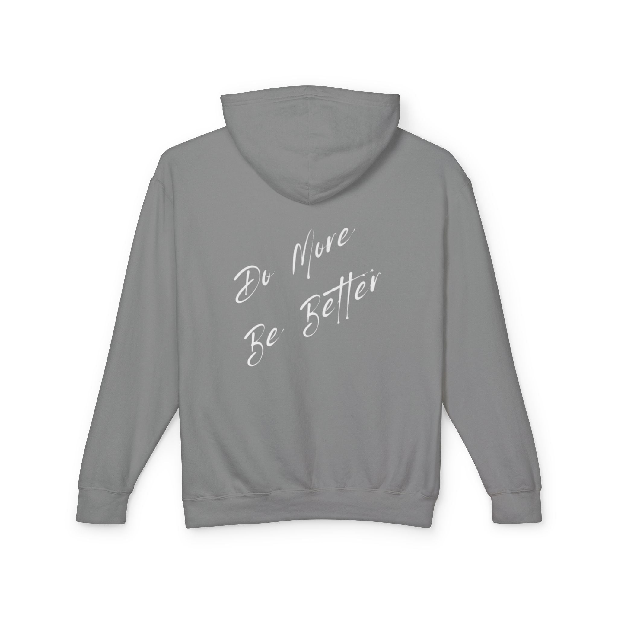 Make A Statement  — 'Do More Be Better' Minimal Script Back Print